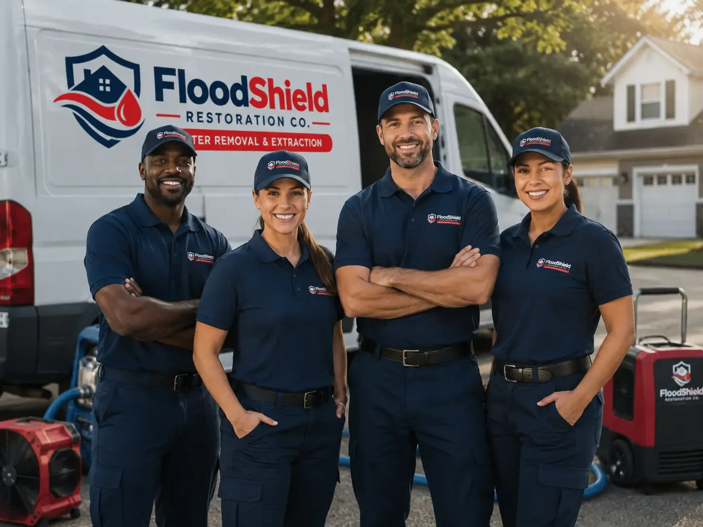 Flood Damage Restoration company in Overpeck, OH